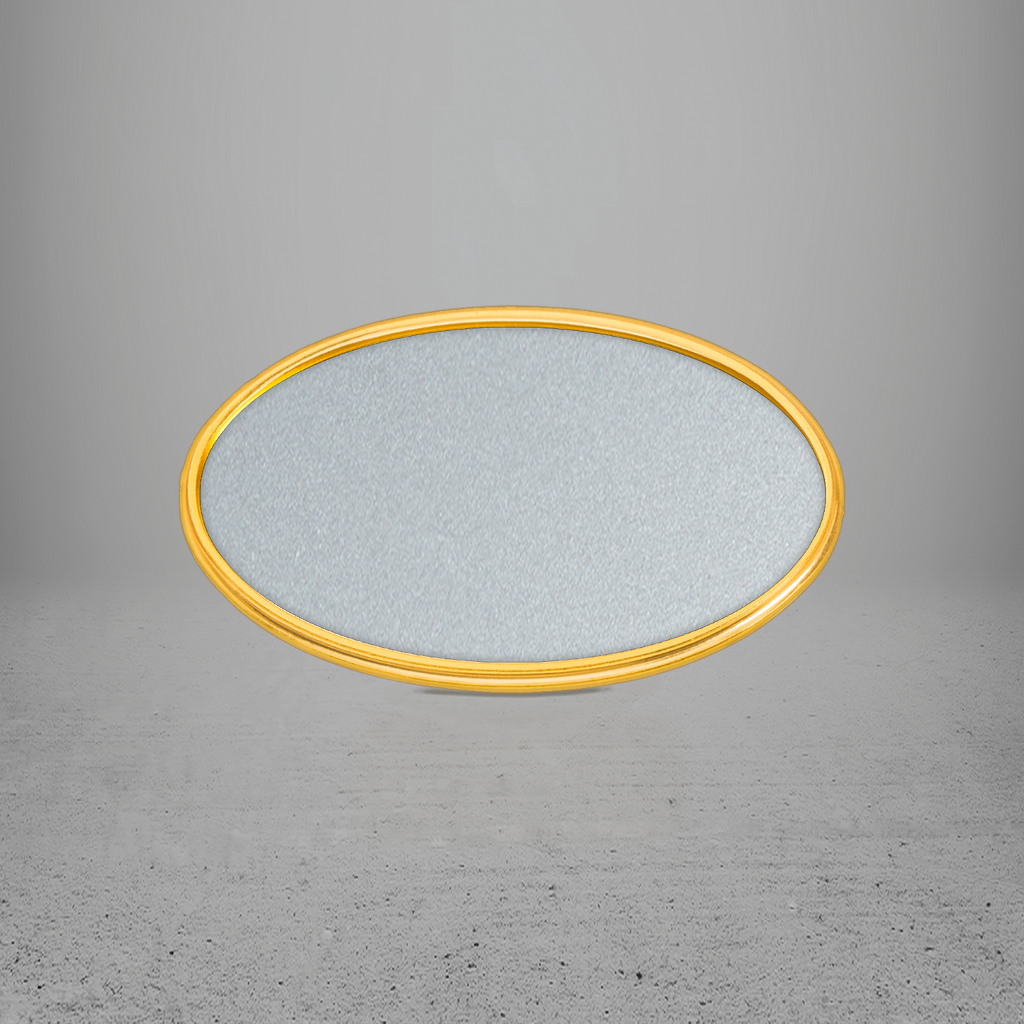 FRAME/INSERT Metal 59 Oval Blank