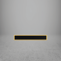 FRAME/INSERT Metal 10 Rectangular Blank