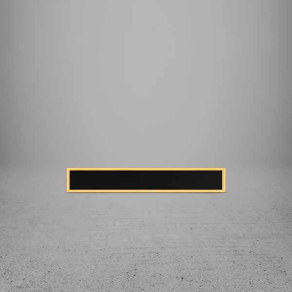 FRAME/INSERT Metal 10 Rectangular Blank
