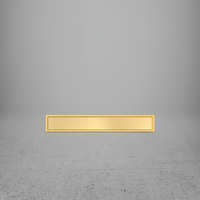 FRAME/INSERT Metal 10 Rectangular Blank