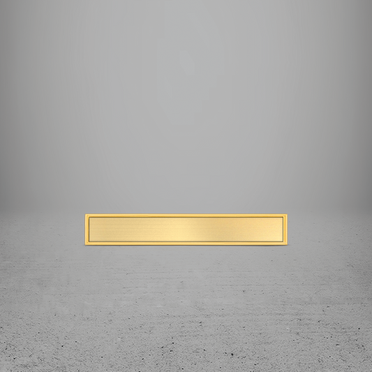 FRAME/INSERT Metal 10 Rectangular