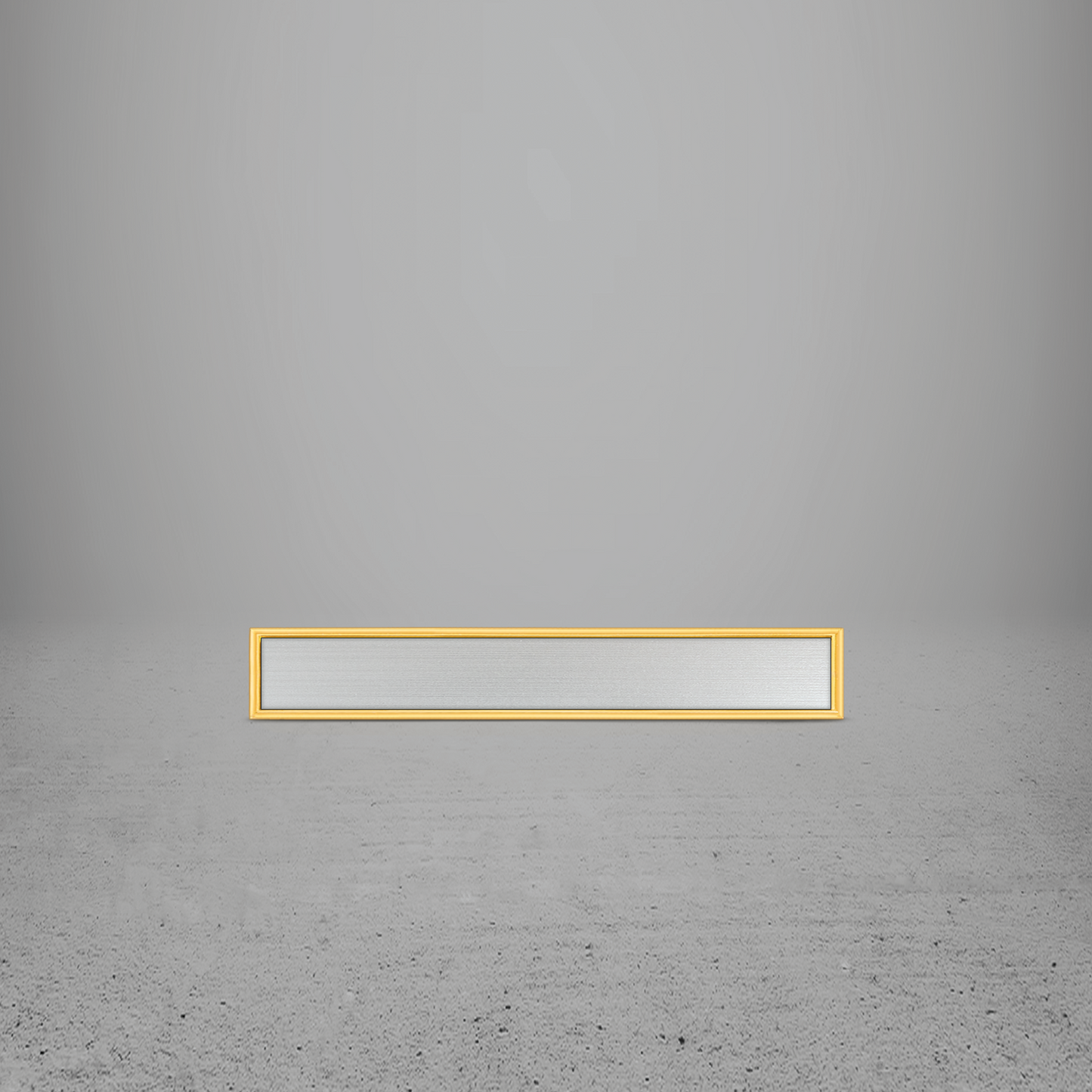 FRAME/INSERT Metal 10 Rectangular Blank