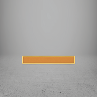 FRAME/INSERT Metal 10 Rectangular