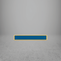 FRAME/INSERT Metal 10 Rectangular Blank