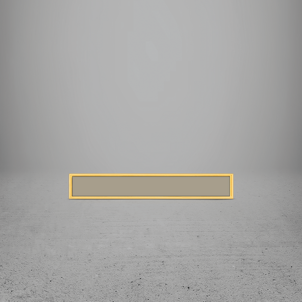 FRAME/INSERT Metal 10 Rectangular Blank