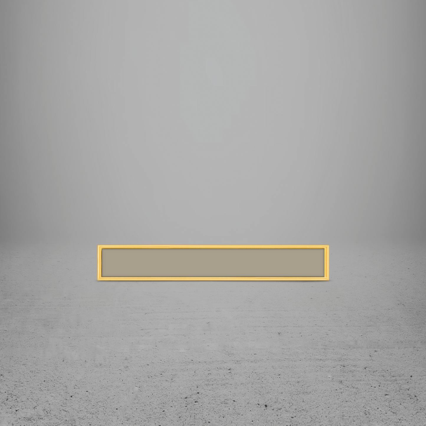 FRAME/INSERT Metal 10 Rectangular Blank