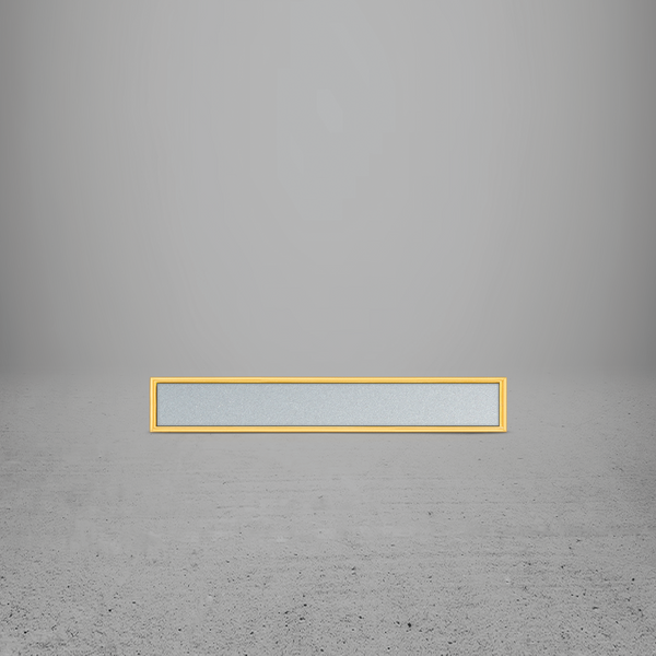 FRAME/INSERT Metal 10 Rectangular Blank