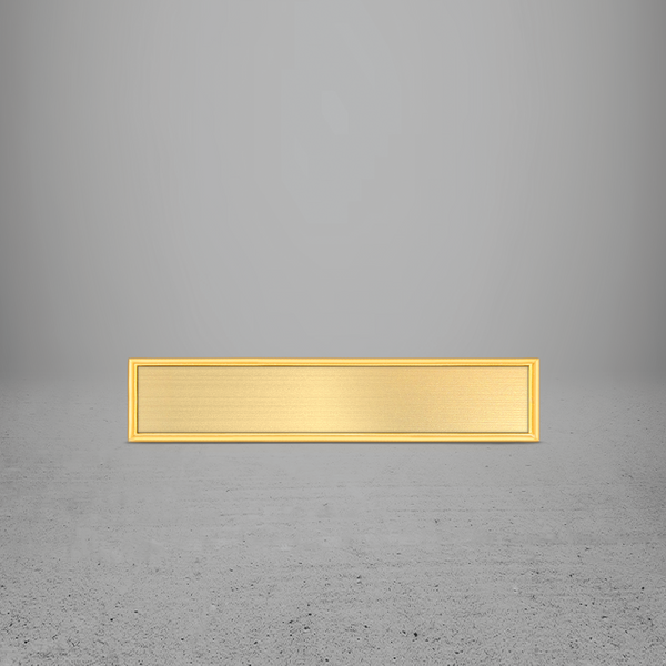 FRAME/INSERT Metal 20 Rectangular