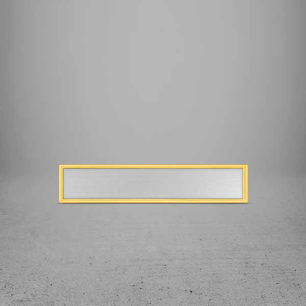FRAME/INSERT Metal 20 Rectangular