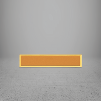 FRAME/INSERT Metal 20 Rectangular Blank