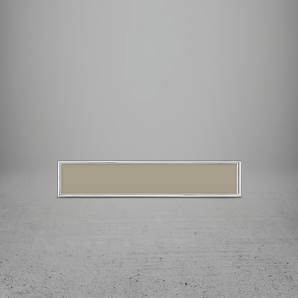 FRAME/INSERT Metal 20 Rectangular Blank