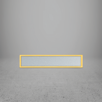 FRAME/INSERT Metal 20 Rectangular Blank