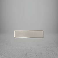 Metal 2I Solid Rectangular Blank