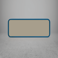 FRAME/INSERT Plastic 40 Rectangular