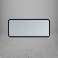 FRAME/INSERT Plastic 40 Rectangular