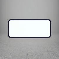 FRAME/INSERT Plastic 40 Rectangular