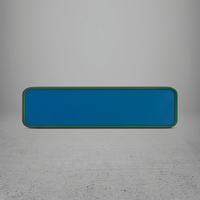 FRAME/INSERT Plastic 41 Rectangular Blank