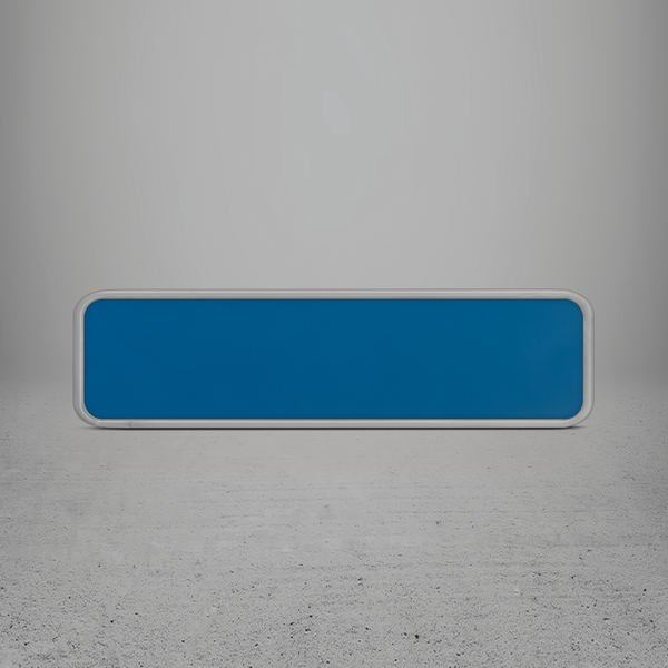 FRAME/INSERT Plastic 41 Rectangular Blank