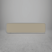 FRAME/INSERT Plastic 41 Rectangular Blank