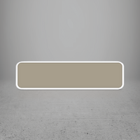FRAME/INSERT Plastic 41 Rectangular Blank