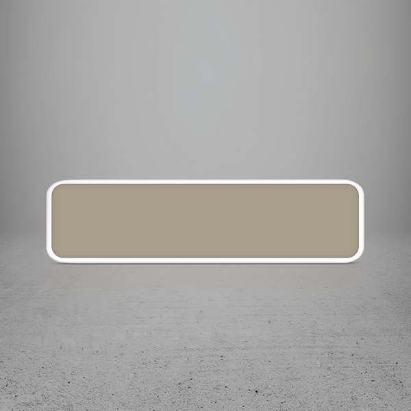 FRAME/INSERT Plastic 41 Rectangular Blank