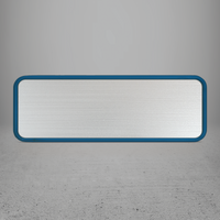 FRAME/INSERT Plastic 42 Rectangular Blank