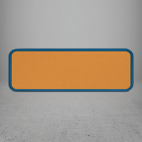 FRAME/INSERT Plastic 42 Rectangular Blank
