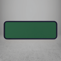 FRAME/INSERT Plastic 42 Rectangular Blank