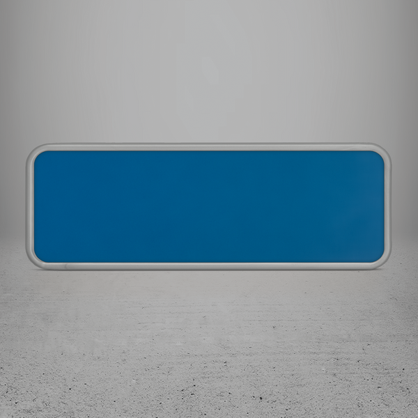FRAME/INSERT Plastic 42 Rectangular Blank