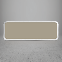FRAME/INSERT Plastic 42 Rectangular Blank
