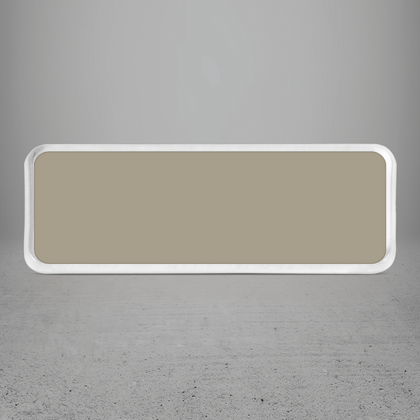 FRAME/INSERT Plastic 42 Rectangular Blank