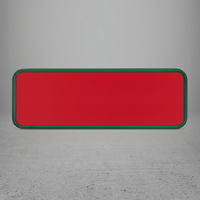 FRAME/INSERT Plastic 42 Rectangular Blank