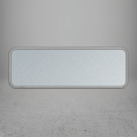FRAME/INSERT Plastic 42 Rectangular Blank