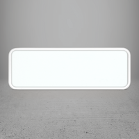 FRAME/INSERT Plastic 42 Rectangular Blank