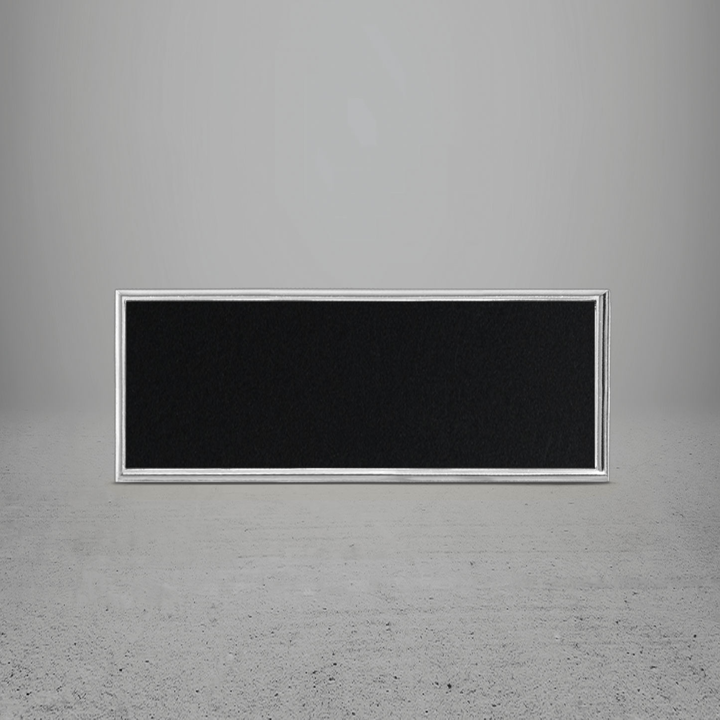 FRAME/INSERT Metal 52 Rectangular Blank