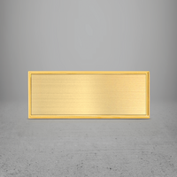 FRAME/INSERT Metal 52 Rectangular Blank