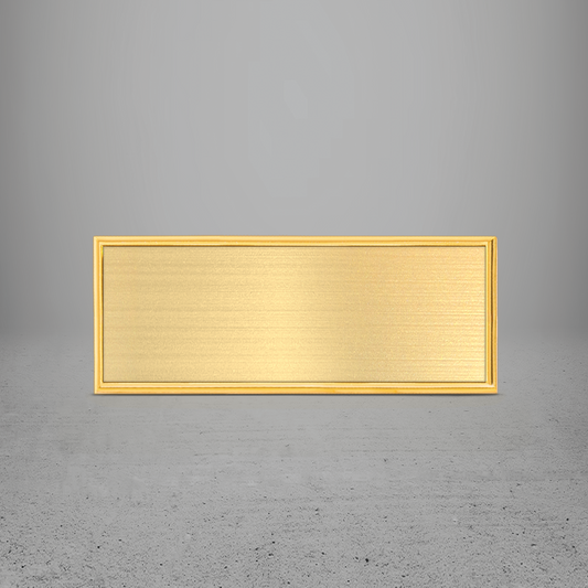 FRAME/INSERT Metal 52 Rectangular
