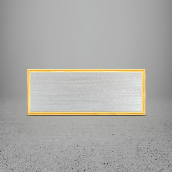 FRAME/INSERT Metal 52 Rectangular Blank