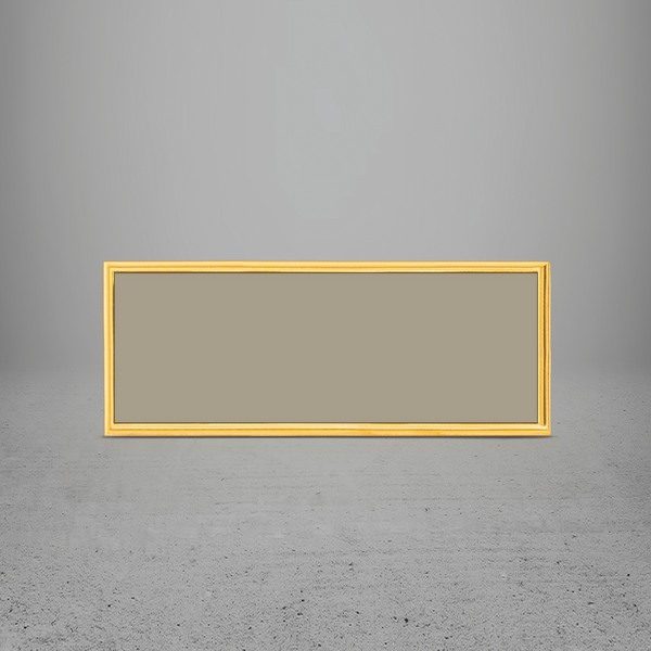 FRAME/INSERT Metal 52 Rectangular Blank