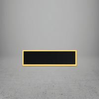 FRAME/INSERT Metal 55 Rectangular Blank