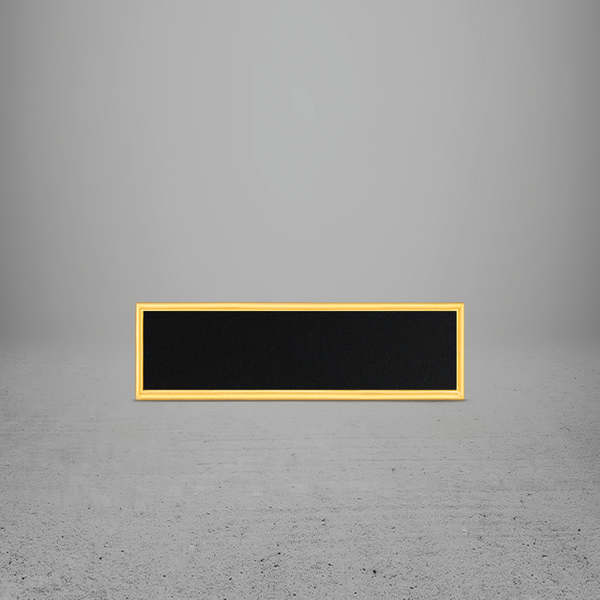 FRAME/INSERT Metal 55 Rectangular Blank