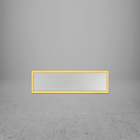 FRAME/INSERT Metal 55 Rectangular Blank