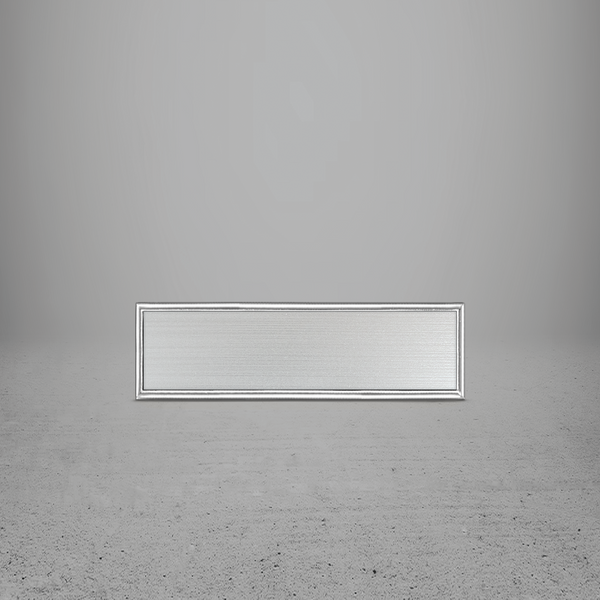 FRAME/INSERT Metal 55 Rectangular Blank