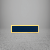 FRAME/INSERT Metal 55 Rectangular Blank