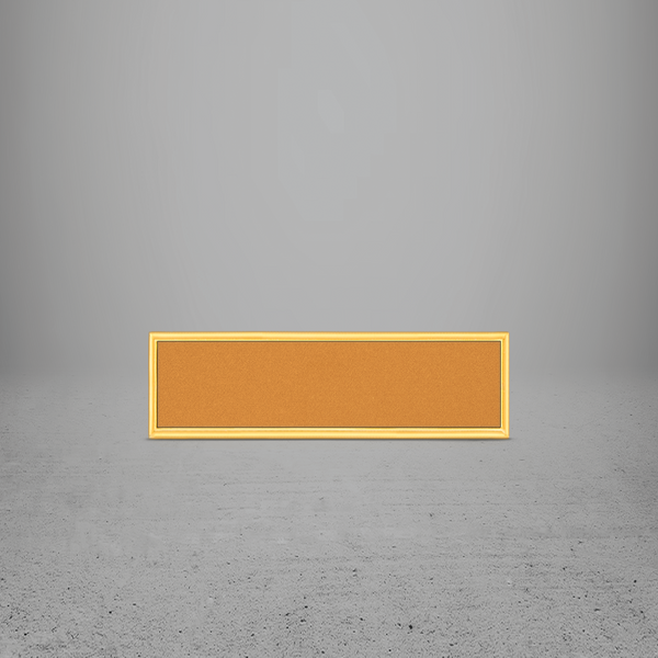 FRAME/INSERT Metal 55 Rectangular Blank