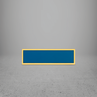 FRAME/INSERT Metal 55 Rectangular Blank