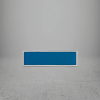 FRAME/INSERT Metal 55 Rectangular Blank
