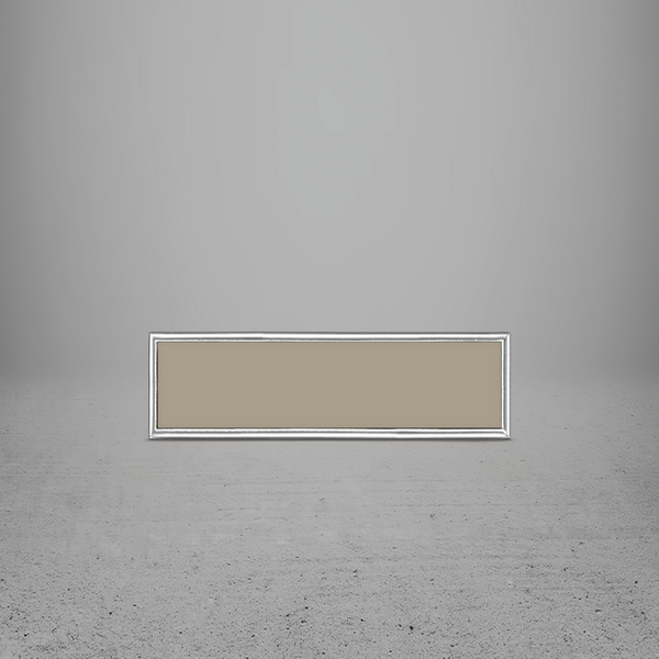 FRAME/INSERT Metal 55 Rectangular Blank