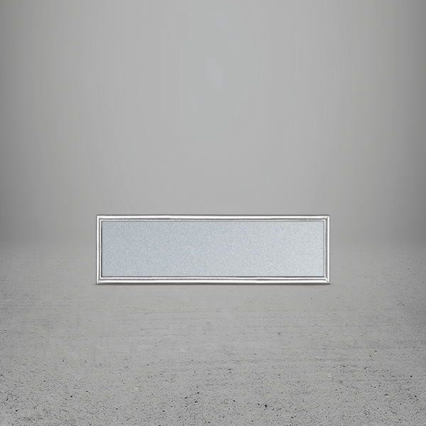 FRAME/INSERT Metal 55 Rectangular Blank