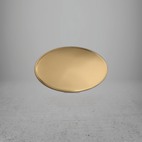 Metal 56 Shell Oval Blank